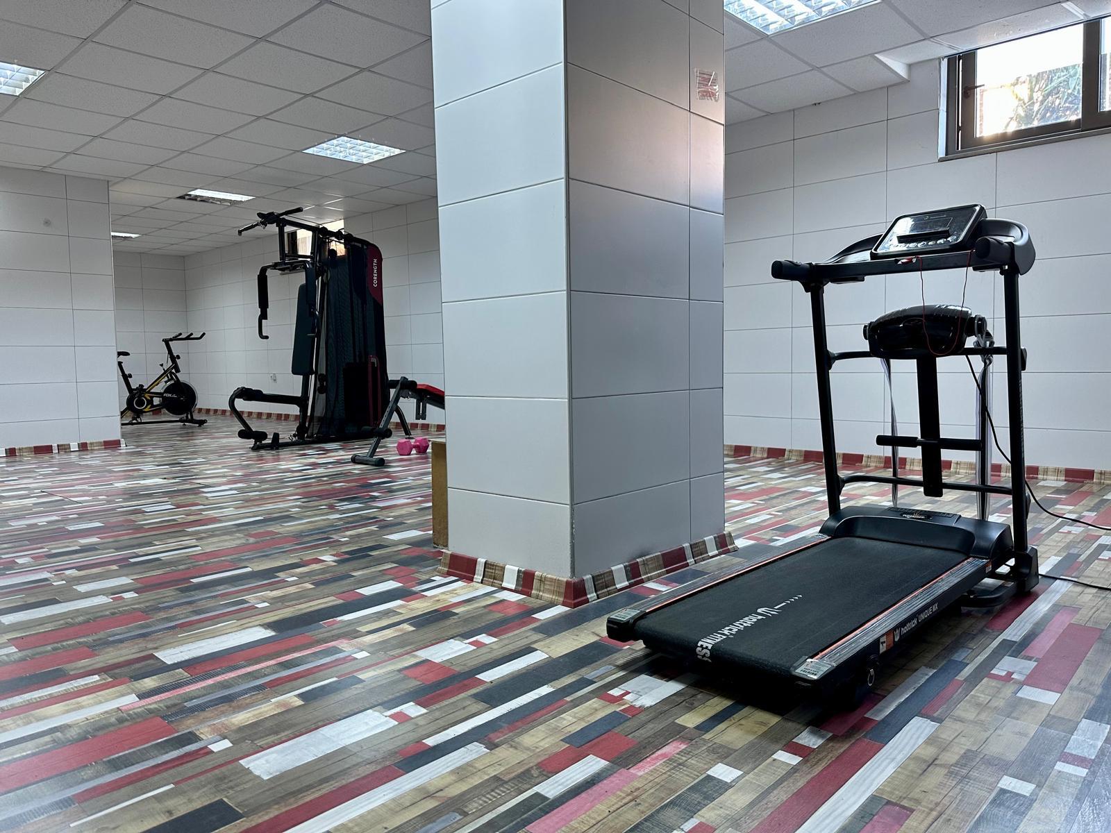 Sitenin fitness alanı